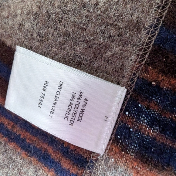 Native American Sweater Jacket By Fenn Wright Manson Studio- Size Medium - Picture 6 of 6